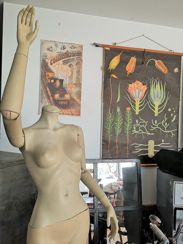 Mannequin vintage années 80