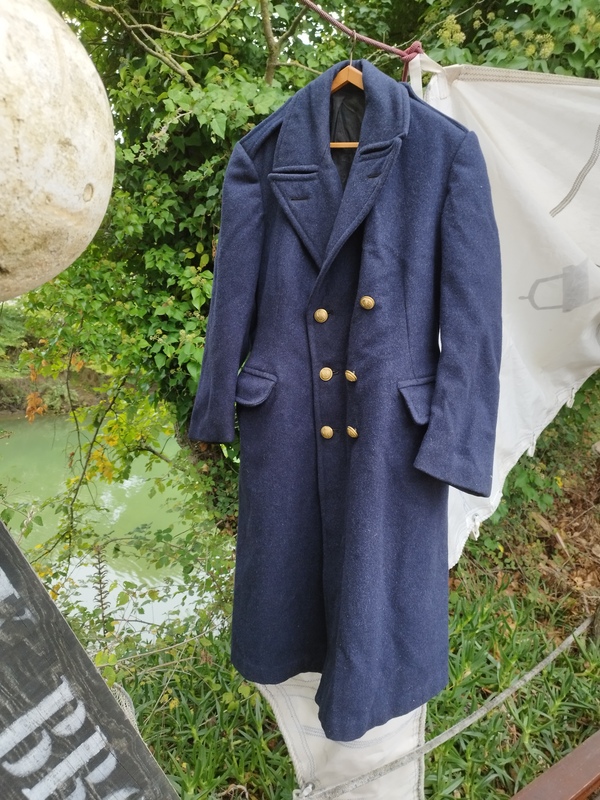 Manteau laine officier 