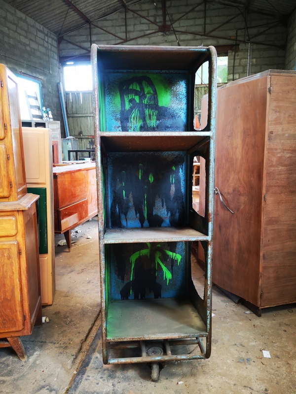 Meuble de métiers atelier d'art 