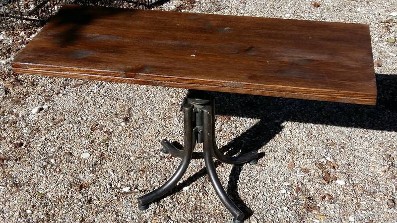 Meuble télé style indus atelier 