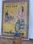 Affiche publicitaire Peugeot 101 102