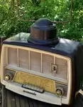 Ancienne radio en bakelite