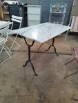 Ancienne table bistro rectangle