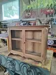 Ancienne vitrine à vaisselle 