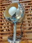 Applique eye ball 70's chrome