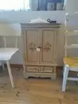 Armoire de poupée XXe