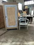 Armoire vintage relookée