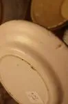 Assiette XIXe 