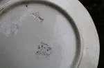 Assiette XIXe BR Choisy le Roi
