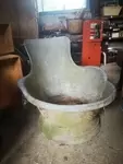 Baignoire bassine en zinc