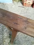 Banc ancien en bois 