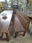 Banc d'église début XXe