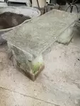 Banc en ciment 