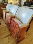 Banquette de cinéma années 50 