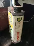 Bidon d'huile BP solex mobylette vespa