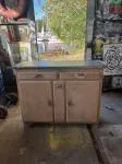 Buffet mado 50s bois alu 
