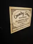 Cadre country corner voilier ancien