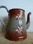Cafetière peinte à la main 