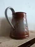 Cafetière peinte à la main 