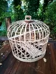 Cage à poules en bambou 