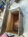 Caisse d'armes ancienne bois 