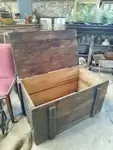 Caisse d'armes ancienne bois 