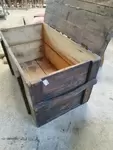 Caisse d'armes ancienne bois 