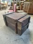 Caisse d'armes ancienne bois 