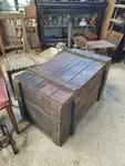 Caisse d'armes ancienne bois 