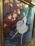 Canevas danseuse verre anti reflets