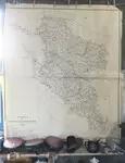 Carte ancienne de la Charente Maritime.
