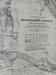 Carte de Marennes Oléron en noir et blanc.