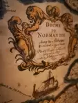 Carte du ducher de Normandie