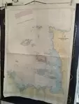 Carte marine de Bréhat au Cap Lévi