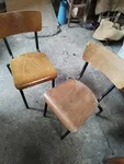 Chaise école vintage 