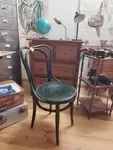 Chaise en bois courbé 1900