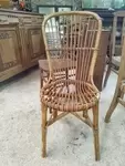 Chaise en rotin vintage