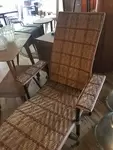 chaise longue en rotins