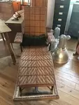 chaise longue en rotins