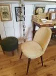 Chaise moumoute anis