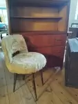 Chaise moumoute vintage