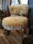 Chaise pelfran vintage