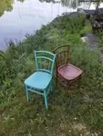 Chaises bistro années 60 