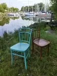 Chaises bistro années 60 