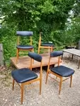 Chaises design scandinave 60s