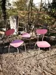 Chaises en formica 