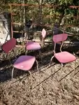 Chaises en formica 