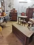 Coffre en bois 1950