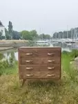 Commode vintage relooké