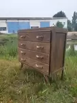 Commode vintage relooké